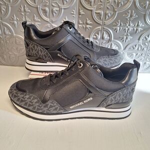 Michael Kors Monogram Platform Sneakers